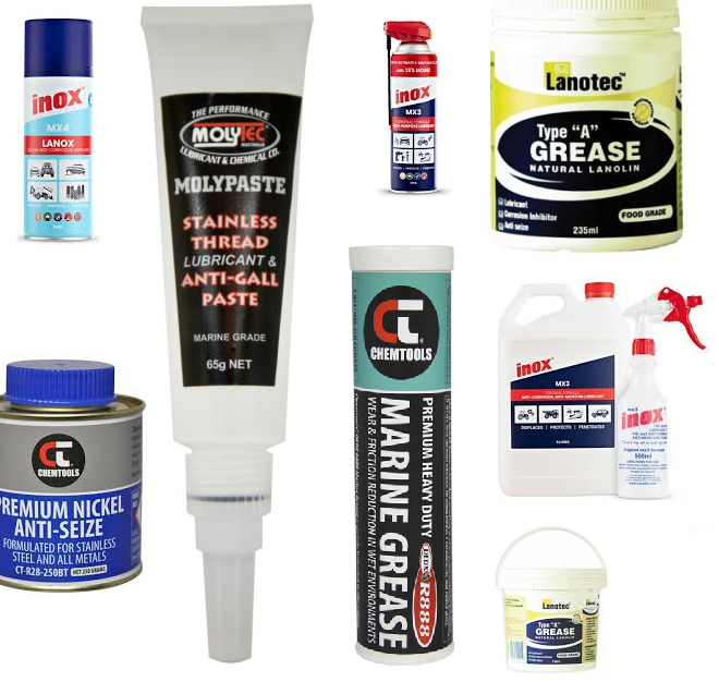 Anti Seize, Anti Corrosion and Lubricants